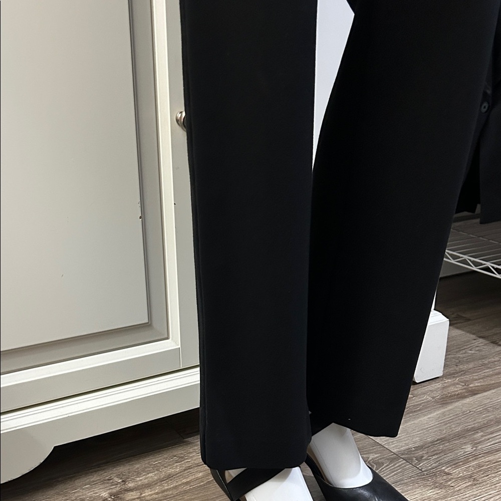 Joe Fresh Classic Black Straight Leg Trousers - Picture 8 of 16